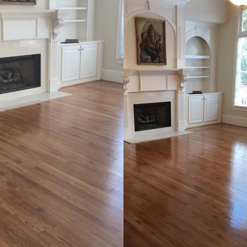 Bedroom Floor Refinishing In Greer SC