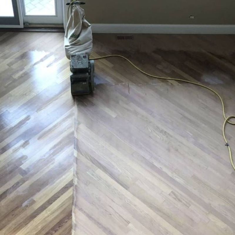 Sandless Wood Floor Refinishing in Greenville SC
